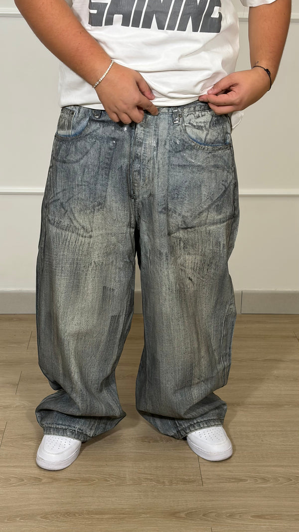 Jeans Marmoring