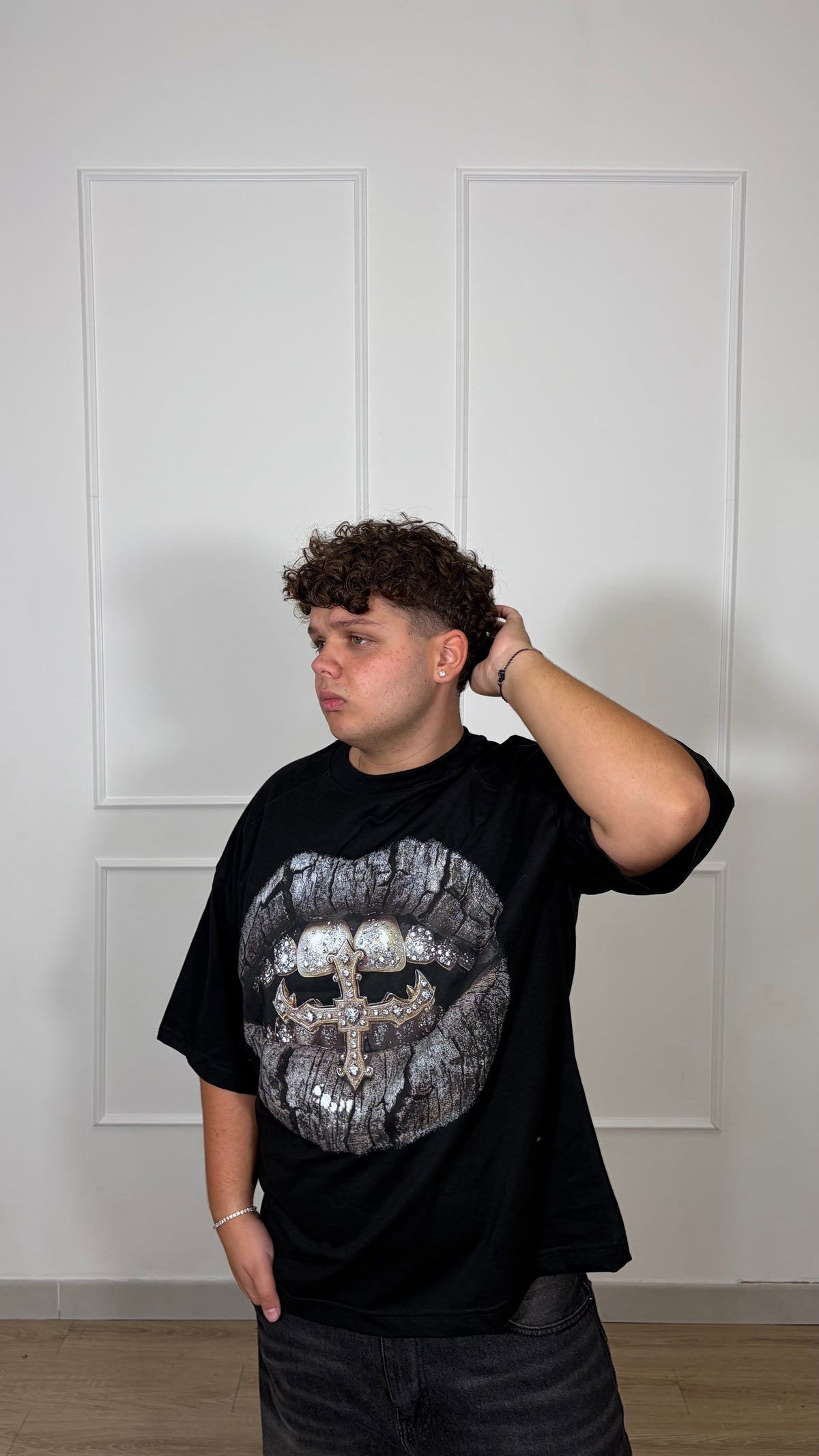 T-shirt Kiss Cross